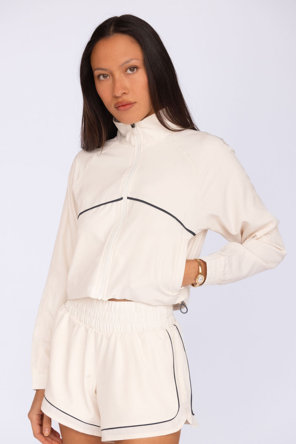 Nicole Cropped Jacket | Fore-té Club Attire