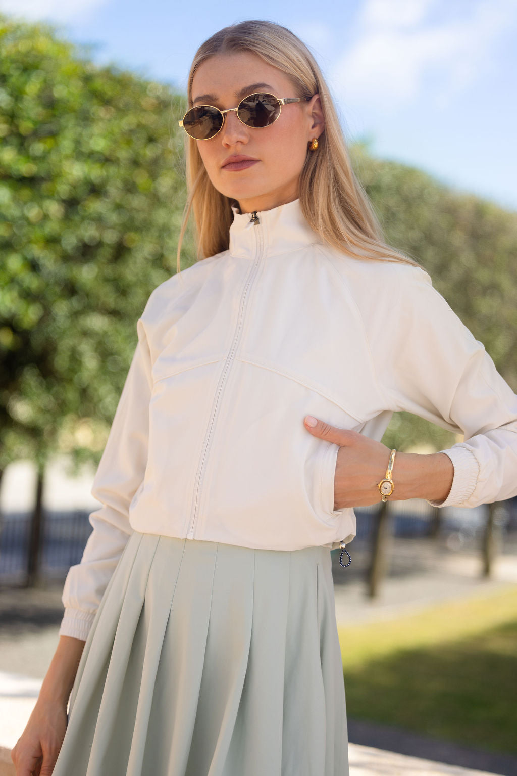 Nicole Cropped Jacket | Fore-té Club Attire
